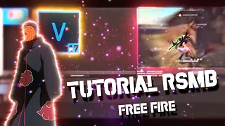 TUTORIAL EFECTO RSMB FREE FIRE|DESENFOQUE DE MOVIMIENTO|EDIT FREE FIRE