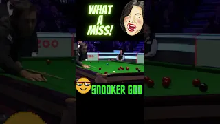 👀 HOW did Ronnie O' Sullivan MISS this Shot? 😳 (Snooker Top Funny 2023)