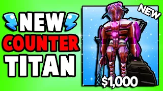 I Got The PARASITED COUNTER TITAN! (Toilet Verse Tower Defense)