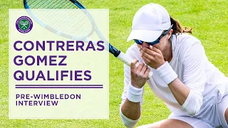 Qualification Tears for Contreras Gomez | Wimbledon 2022