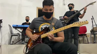 Tive que ligar direto na mesa 🤭 | Hino da Harpa 545 / Louvor Espontâneo | #GuitarCam