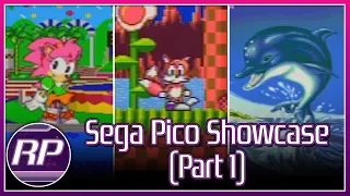 Sega Pico Games: Tails' Music Maker, Sonic's Game World, Ecco Jr - Retro Pals