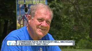 Man says he bought Hell, Michigan, renames it to 'Gay Hell'