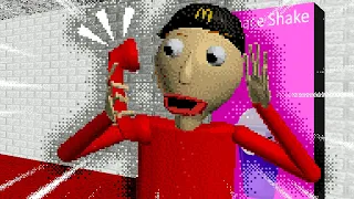 BALDI WORKS AT MCDONALD'S?! | Baldi’s Basics MOD