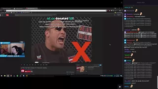Shroud watches YTP THE ROCK GOES TO THE BACK WWE