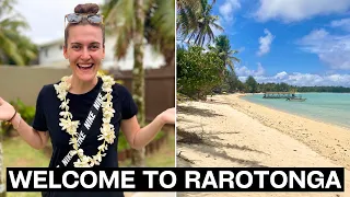 FIRST TIME in Rarotonga ( Welcome to paradise )