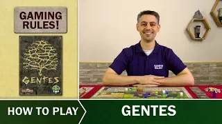 Gentes - Official How to Play video from Gaming Rules!