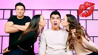 Who Kissed Who Challenge! ft Merrell Twins & Aaron