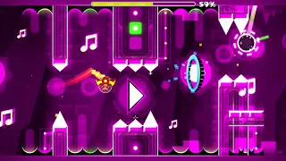 Geometry Dash: Gangsta 2 by DorSha (Harder) (3/3 Coins)