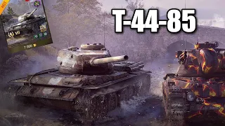 T-44 s malým dělem na sedmičce? T-44-85 review