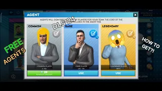 How to get free legendary agent in DLS 24 | DLS 24 signing free agents