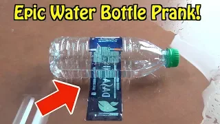 Easy Water Bottle Prank You Can DO RIGHT NOW On Friends and Family- HOW TO PRANK (April Fools' Day)