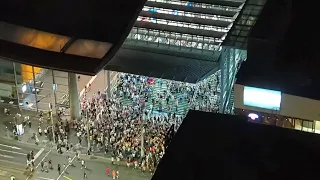 My Melbourne balcony Red Hot Chili Peppers concert - Under the Bridge