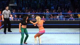 WWE SvR 2011: Kelly Kelly(c) vs. Brie Bella at Money in the Bank 2011