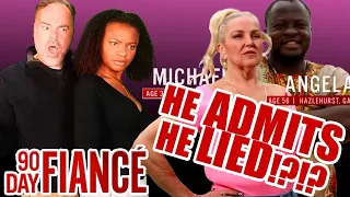 He ACTUALLY ADMITS he LIED!?!?  |Angela & Michael Happily Ever After - 90 Day Fiance Ep10