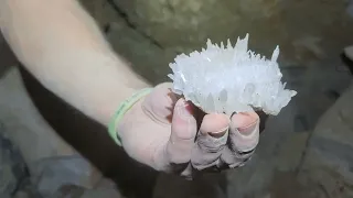 170FT Deep Hole In The Woods Leads To Huge Crystal Discovery