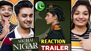 Aik Hai Nigar Trailer Indian Reaction | Mahira Khan | Indian Reaction on Pakistani Movie