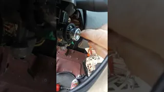 2002 Ford Focus removing the ignition lock cylinder