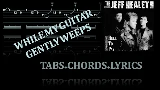 While My Guitar Gently Weeps - Backing Track for Lead Guitar (Jeff Healey Band, SAOC)