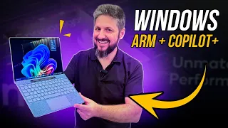 HANDS-ON: Novos PCs Windows + ARM com Snapdragon X Elite