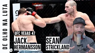 De Olho na Luta, por Vitor Miranda: Jack Hermansson x Sean Strickland