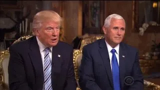 Watch Donald Trump and Mike Pence Clash In Awkward Joint Interview