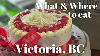 WHAT AND WHERE TO EAT IN VICTORIA || victoria bc food tour + food guide