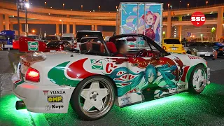 [Daikoku Night] Itasha is full! 😆 Yeah! [English subtitles]