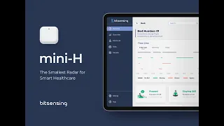 Introducing mini-H, the smallest radar for smart healthcare