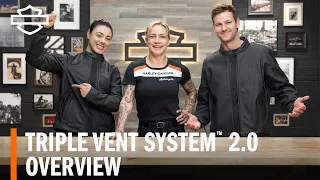 Harley-Davidson Triple Vent System 2.0 Leather Jacket Overview