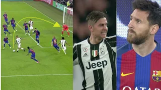 Paulo Dybala DESTROYING Messi and Barcelona!