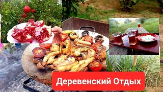 Деревенский отдых.Рыбалка.Азербайджан.Dzeyranbatan Vodokhranilishche