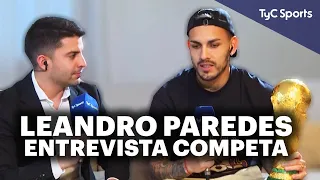 LEANDRO PAREDES EN TyC SPORTS 🔥 "NINGUNA SELECCIÓN ARGENTINA REPRESENTÓ TAN BIEN AL PAÍS COMO ESTA"