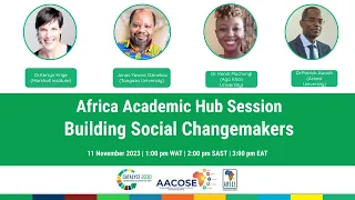 Africa Academic Hub #2 Building Social Changemakers