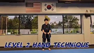 Level 2 Hand Technique (Related to 4 Sah Jang)