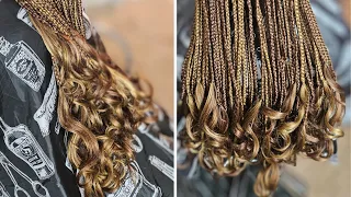 How to Maintain French Curl Knotless Braids Hairstyle #frenchcurls #hairmaintenance