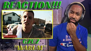 GZUZ WAURM RACTION VIDEO!!!  FIRST TIME LISTENING TO GERMAN RAPPER!!! WOW