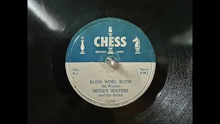 Muddy Waters - Blow Wind, Blow @dingodogrecords #78rpm #record #records