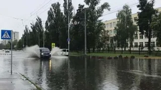 Шалена злива накрила Київ / Мовний скандал у Києві | Час новин: підсумки дня - 19.07.2021