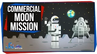 The First Commercial Mission to the Moon!