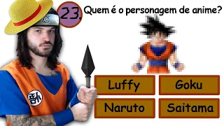 SENDO OTAKU POR MEIA HORA JOGANDO VÁRIOS GÊNIO QUIZ DE ANIME!