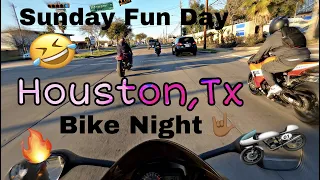 Bike Night On Southside In Houston, Tx On Sunday | HunchoMarc