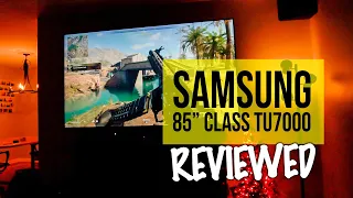 Next-Level Home Entertainment: Samsung 85" Class TU7000 UHD TV Review