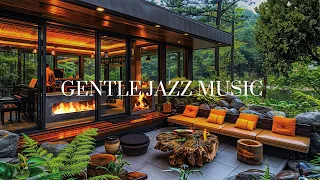 The Porch is Quiet and Cool | Soothing Jazz Music Helps Relax the Mind and Reduce Stress