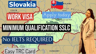 Slovakia | Work permit | Malayalam | Europe | Easy process