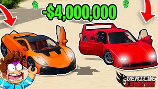 How I Lost $4,000,000 In Roblox Vehicle Legends...