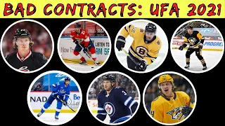 7 BAD CONTRACTS FROM THE NHL UFA 2021