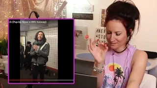 Vocal Coach REACTS to HOZIER - Take Me To Church (Pop-Up Show in NYC Subway)