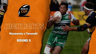 RD 9 HIGHLIGHTS | Manawatu v Taranaki (Mitre 10 Cup 2020)