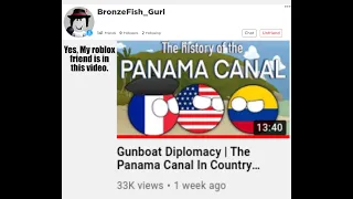 Reacting to The History of The Panama Canal in Countryballs. (Ft. BronzeFish_Gurl).